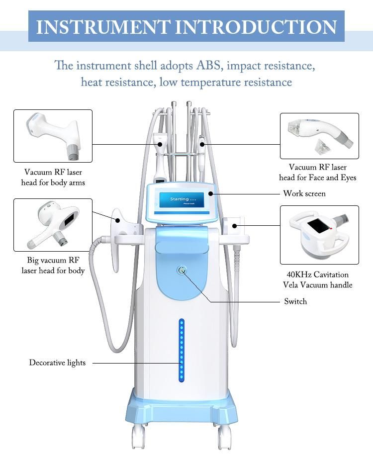 Non Invasive Liposuction for Body Contouring Vacuum Therapy Machine Salon Slimming Machine