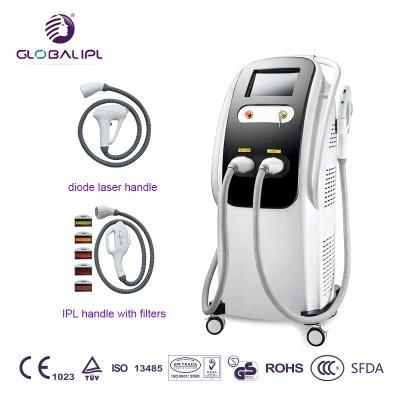 Most Popular 2 in 1 Multifuntion Safe Machine for Hair Removal Skin Rejuvenation