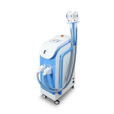 Popular Blue Chassis Two Shr Handle IPL Hair Removal Machine