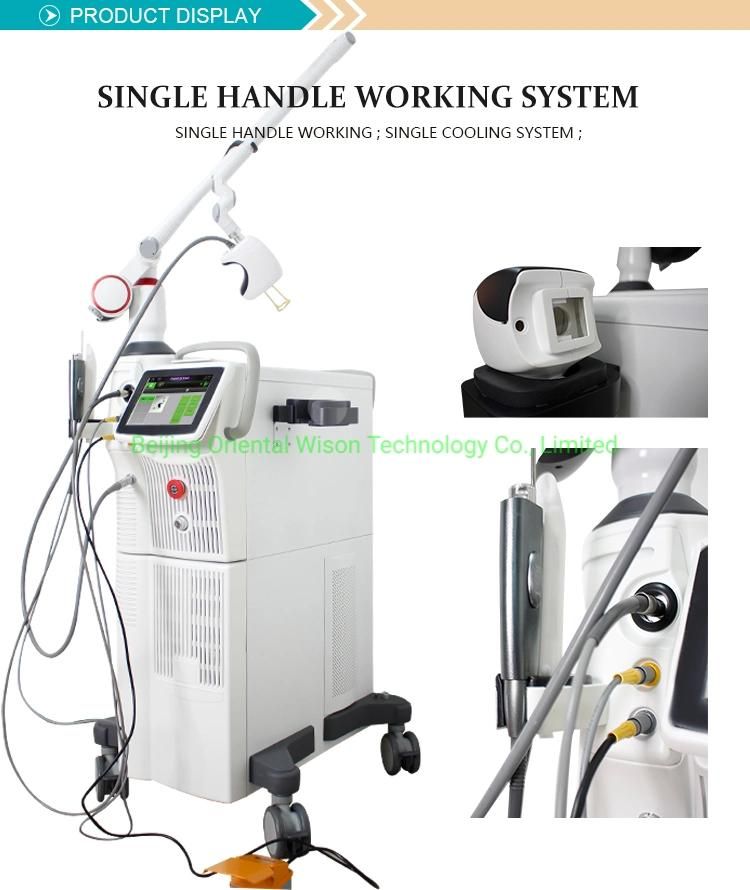 Erbium YAG Laser Fractional CO2 Laser Skin Resurfacing Scar Removal Vaginal Tightening Stretch Mark CO2 Fractional Laser