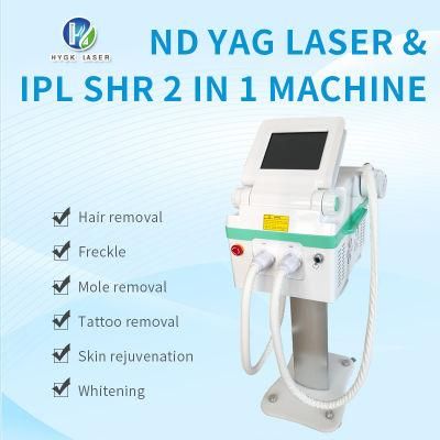 Multifunctional Opt IPL Ndyag Laser Hair Tattoo Removal Machine