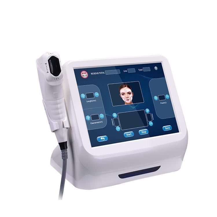 Portable 3D 4D Hifu Focused Ultrasound Facial Lift Beauty Machine