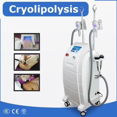 Fat Freezing Cryo Cryolipolysis Slimming Machine with Cavitation RF