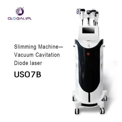 40K Ultrasonic Lipo Laser Cavitation Slimming Machine / Lipo Cavitation RF Fat Removal Laser Machine