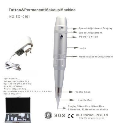 Brand Cosmetic Tattoo &amp; Permanent Makeup Machine (ZX-2011)