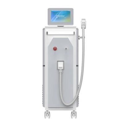 Latest 808nm Triple Wavelengths 755 1064nm Diode Laser Hair Removal Med Salon Machine