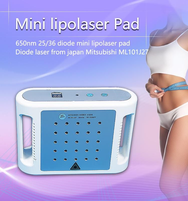 Mini Home Use Mitsubishi Diode Cool Lipo Laser Slimming Machine