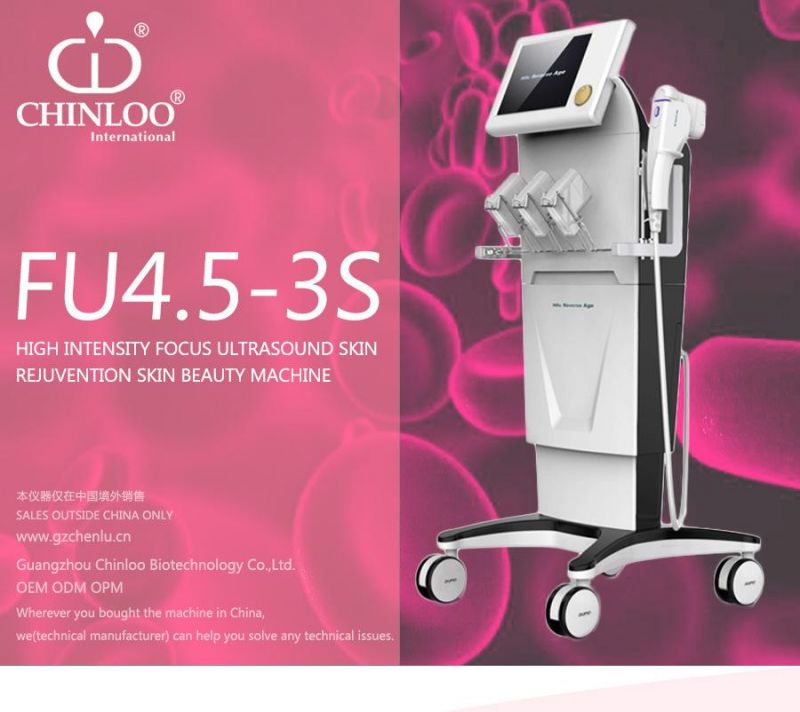 Fu4.5-3s Hifu Machine High Intensity Focused Ultrasound Beauty Equipment for Wrinkle Removal