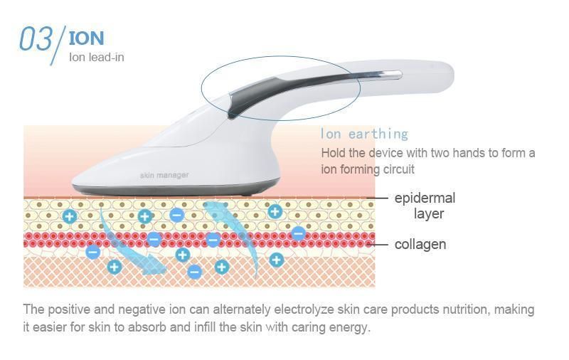 Home Use Portable Wrinkles Remove Skin Iron Machine