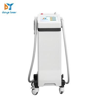 Diode 808 ND YAG 1064 Nm Laser Tattoo Removal and Hair Removal 2 in 1 Laser Beauty Machine