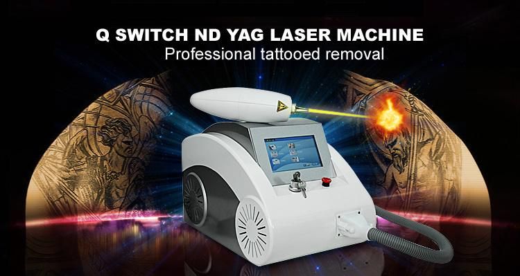 Popular Tattoo Rmeoval Machine Q Switch ND YAG Laser Tattoo Removal