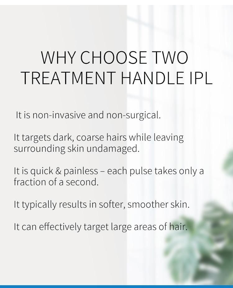 Hair Treatment Opt Best Effective E-Light Hair Removal Machine