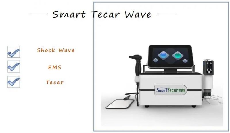 Smart Tecar Wave Ret Cet Shockwave Pain Relief Physical Therapy Equipment