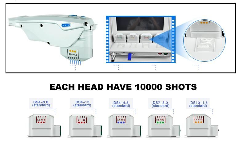 Hifu Technology Face Lifting Machine for Salon Use