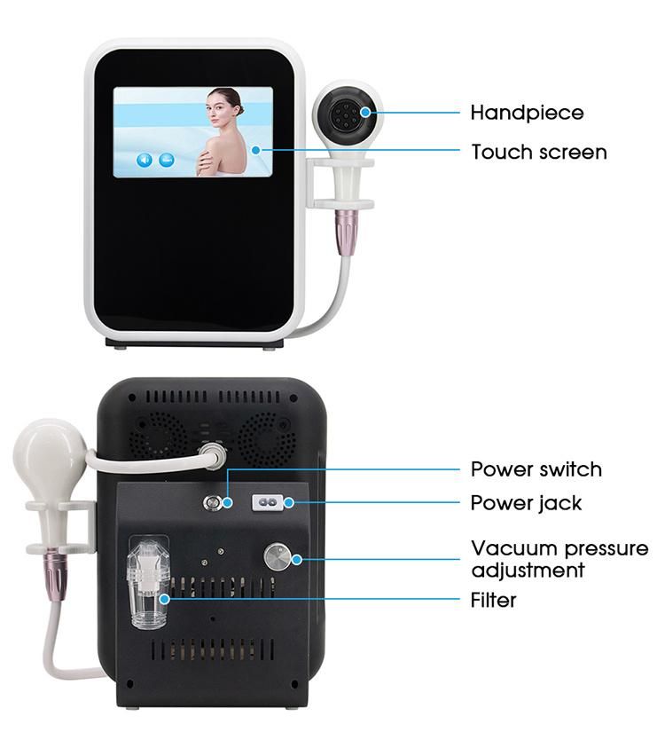 Portable High Focused RF Vacuum Wrinkle Removal Skin Rejuvenation Machine