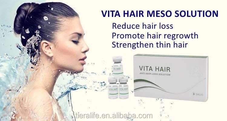 Hyaluronic Acid Mesotherapy Hair Vials Injectable Meso Cocktail for Hair Injection 5ml