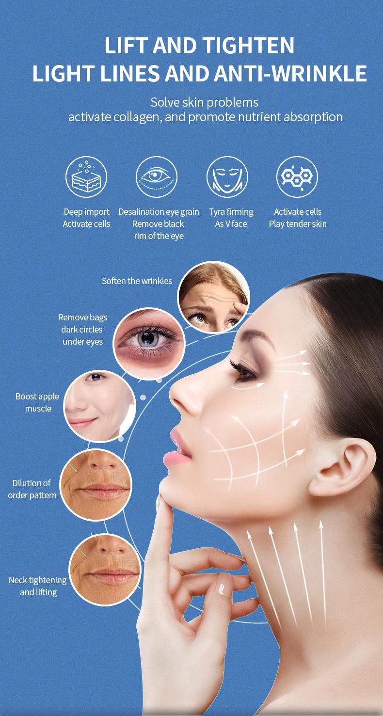 Newest 7D Hifu Vmax Anti-Wrinkle Machine for Face Lifting