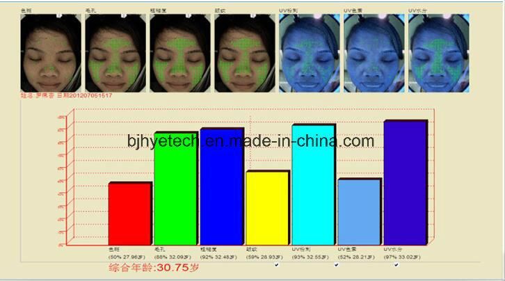 2019 New Beauty Magic Mirror Facial Skin Analyzer Body Analyzer for Analysis Face Skin