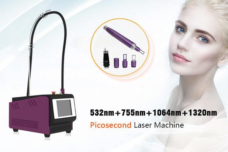 Confortable and Safe Treatment Skin Care Tattoo Removal Machine