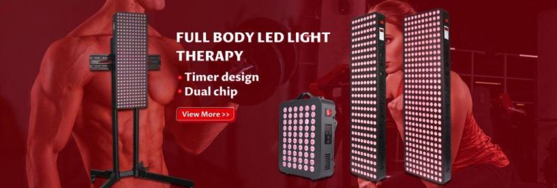 Rlttime 660nm 850nm Red Infrared Full Body LED Light Therapy 1000W Red Light Therapy Panel for Skin