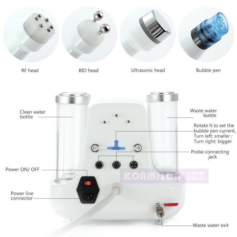 Korea Water Cleansing Whitening Facial Cleansing Machine with Ce