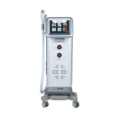 Hot Selling Non Portable Beauty Machine 3 Wavelengths Diode Laser Beauty Equipment Permanent Painless Laser Hair Removal Machine