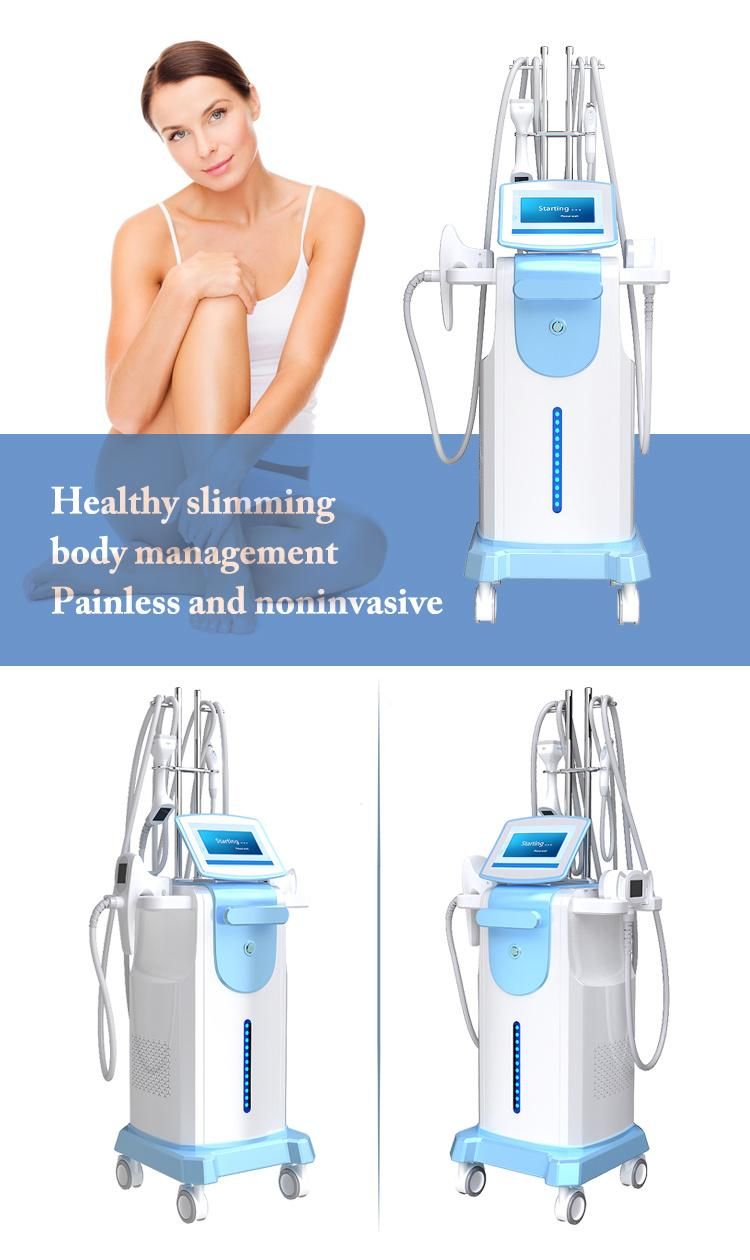 RF Cavitation Vacuum Roller Massage Vela Bodyshape Slimming Machine Vela Slimming Shape