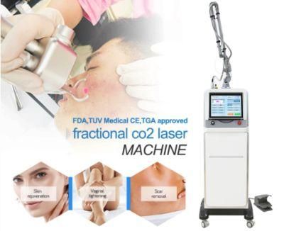 Factory Price Fractional CO2 Laser Machine for Loose Skin Around Neck and Jowls Facial Machine