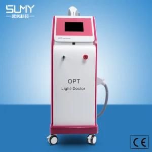 Opt Single Handle Skin Care Beauty Salon Shr IPL Elight Hair Removal Skin Rejuvenation Salon Beauty Machine