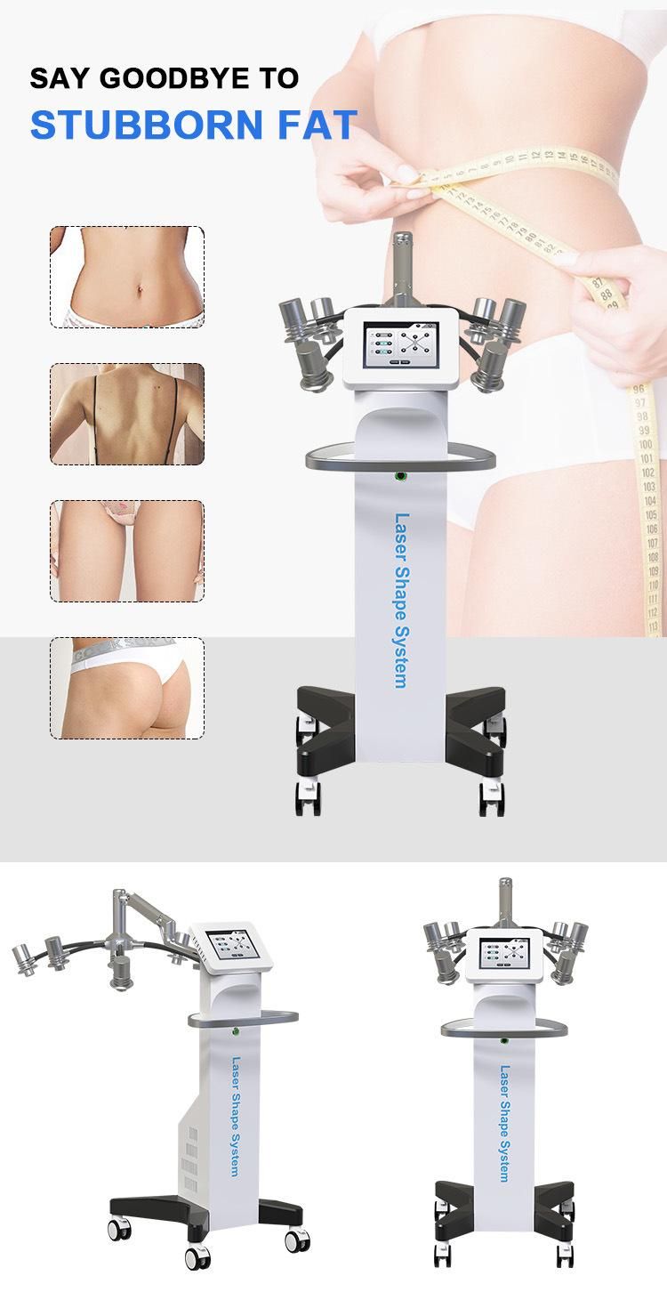 2022 Fats Removal 6D Laser Machine 532 Slim Green Laser Fat Burning 6D Lipo Laser Shape System