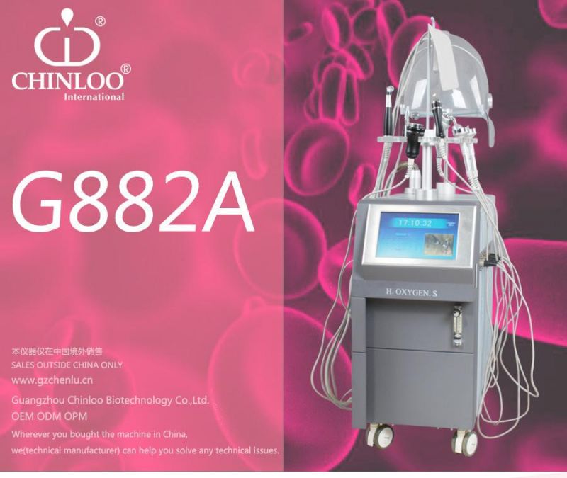 G882A Biophoton Intraceuticals Oxygen Facial Machine for Skin Rejuvenation