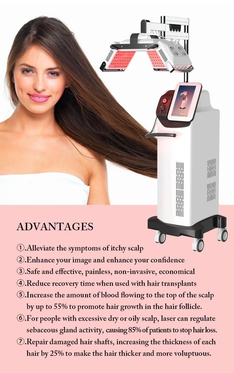 Professional Fast Diode Laser Hair Regrowth Salon Beauty Equipment