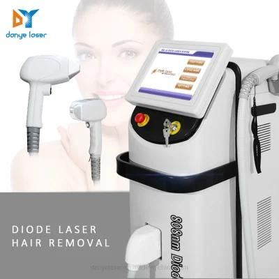 Vertical High Power Maquina Depilar Laser Machine 808nm Laser Hair Removal Soprano Ice Epilator