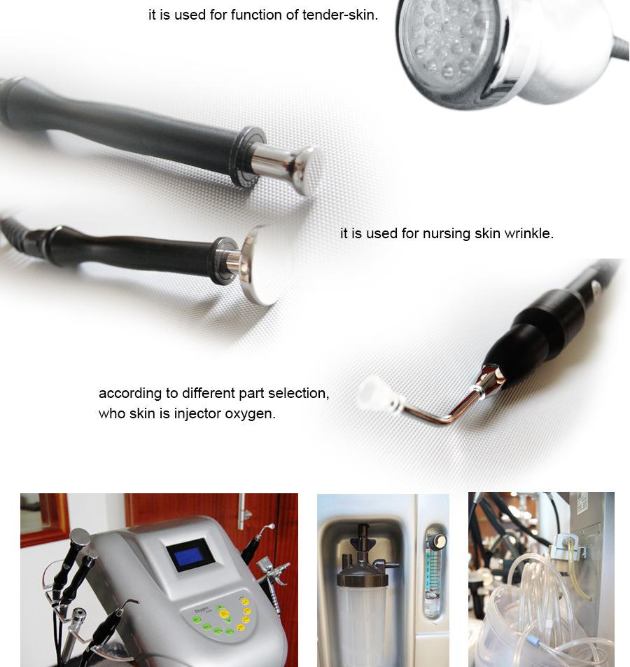 Blood Circulation Skin Cleaning Oxygen Water Jet Peel Beauty Machine