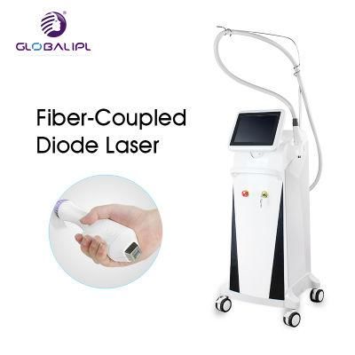 Fiber Face Lift Hair Removal Diode Laser 808nm Fiber Diode Laser Hair Removal Machine