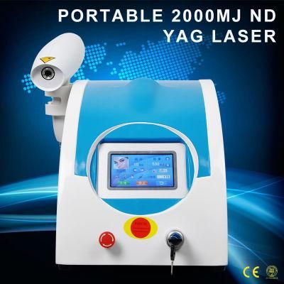 Tattoo Removal ND YAG Laser Machine with 1064nm/532nm/1320nm