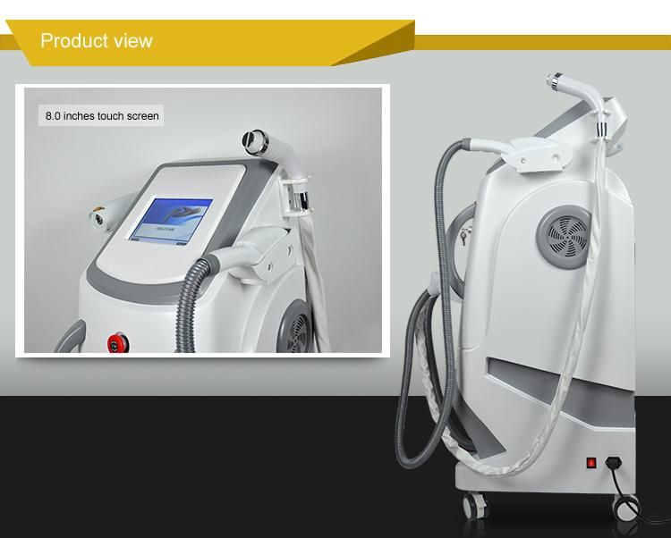 Hot Sale! ! 3 in 1 ND YAG Laser Tattoo Removal+IPL Hair Removal+RF Face Lift Machine