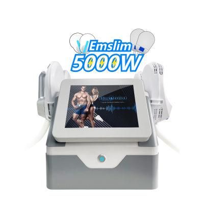 New Tech Fat Burning and Muscle Building EMS Emslim Electromagnetic Bodysculpting Device