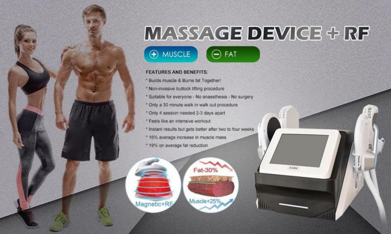 High Intensity Focused Electromagnetic Estimulador Muscular EMS Muscle