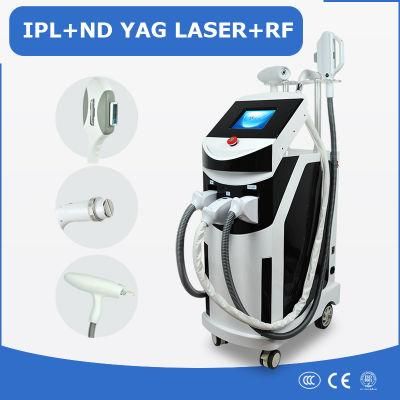 High Quality Stationary IPL Shr RF ND YAG Laser Beauty Machine for Hair Removal Tattoo Face Lifting