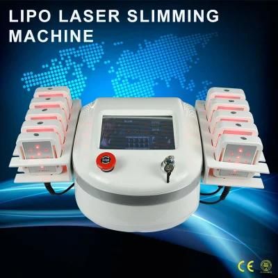 Dual Wavelength 650nm/980nm Lipolaser Slimming Machine by Fat Burning