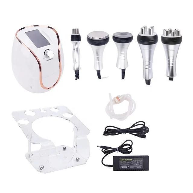 5 in 1 Fat Explosion Weight Loss Instrument, Cavitation Tripolar/Face/Body RF Vacuum RF Machine Mslca504