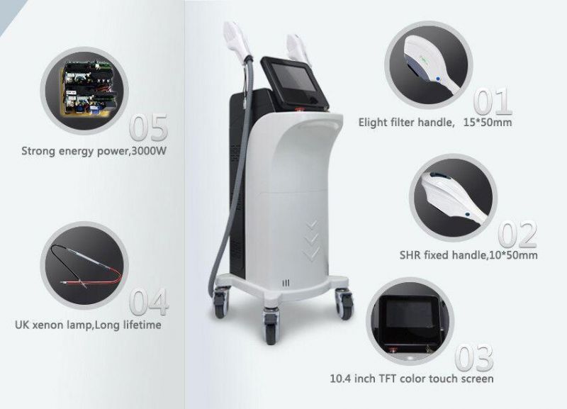 Multifunction Shr+Elight+IPL Opt IPL Super Hair Removal Machine