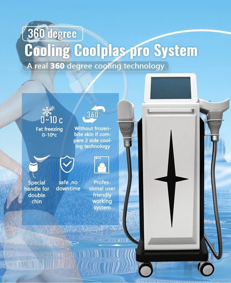 CE Approved 360 Cryolipolysis Coolplas PRO Fat Freezing Machine