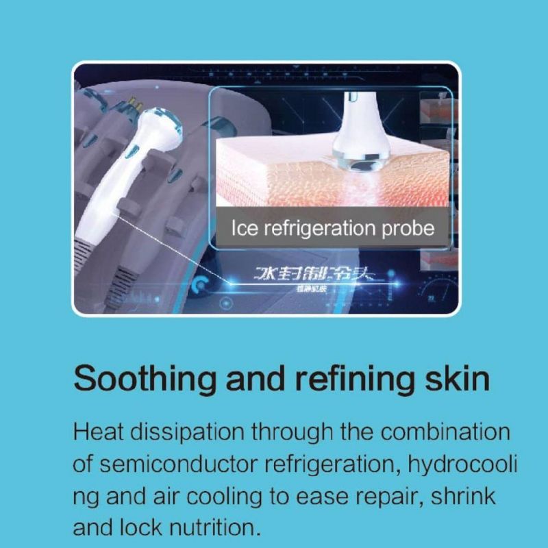 Smart Ice Blue Medical Salon Skin Care Beauty Equipment Hydro Beauty Tighten Skin Machine