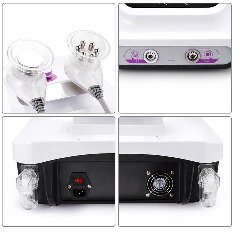 Customized Special Design Vacuum 40K Cavitation 3.0 Whole Body Slimming Machine with 2 Handles