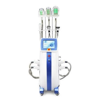 Fast Fat Reduction Medical Ce Approved Cool Tech Body Slimming Machine 6 in 1 Cryolipolysis