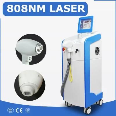 Non Channel 808nm Laser Diode Hair Removal Machine with Ce