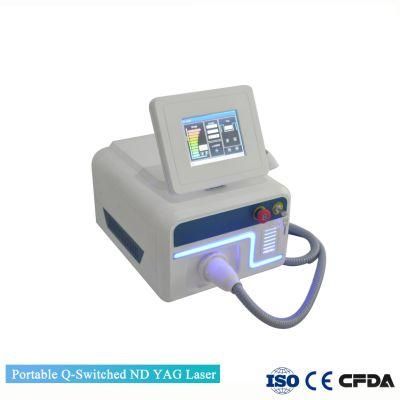 2021 Portable ND YAG Skin Whitening Remove Tattoo Laser Equipment