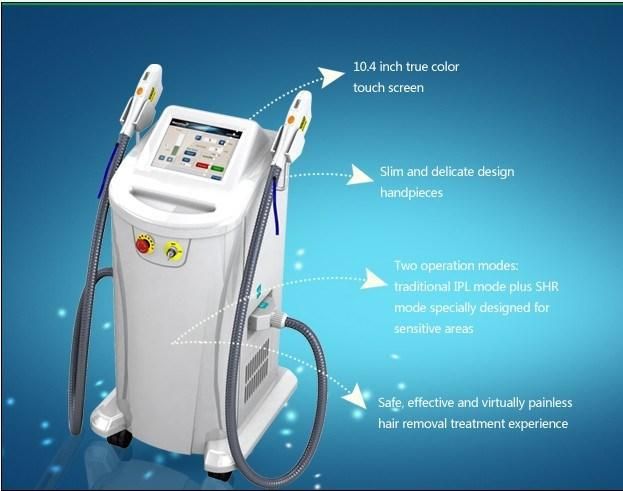 CE-Approved Permanent Hair Removal Spide Vains Removal IPL Laser Machine